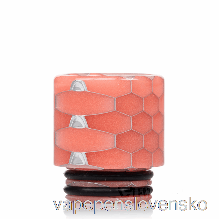 Smok Cobra V1 Resin 810 Kvapkacia špička Nočné Svetlo Ružové Vape Pero